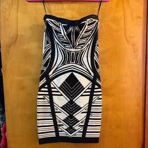 Black and White Dress